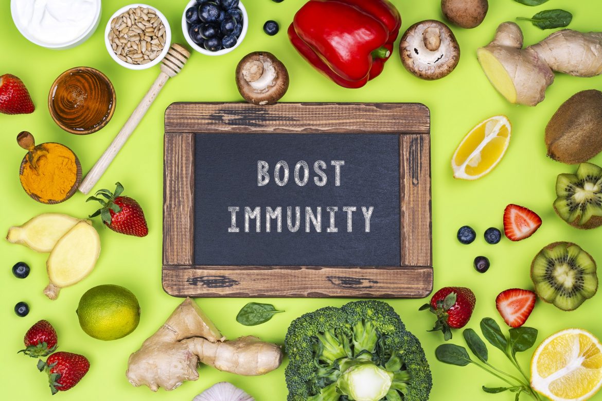 Some foods that boost the immune system